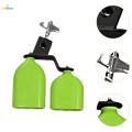 High and Low Tone Cowbell Portable Drum Parts Musical Percussion Block for Teaching Competitive. 
