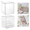 Showcase Storage Organizer Stackable Figures Display Stand Display Case Clear. 