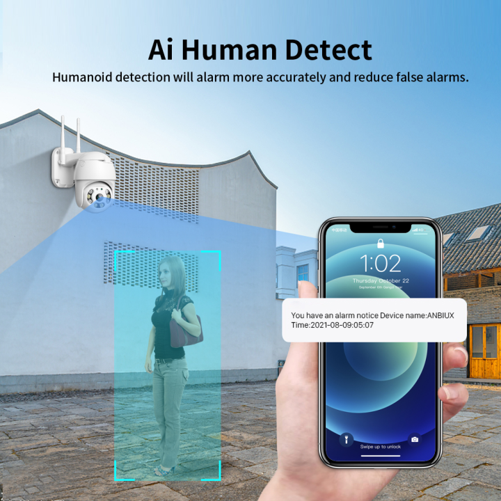 5MP%20PTZ%20Wifi%20IP%20Camera%20Outdoor%20Security%20Protection%20Wireless%20CCTV%20Camera%20H.265%20AI%20Human%20Detection%20Waterproof%20Surveillance%20Cameras%20V380Pro%20-%20Image%204
