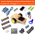Arduino Obstacle Avoiding 2 Wheel Robotic Smart Car Kit 2WD Robot Car Kit. 