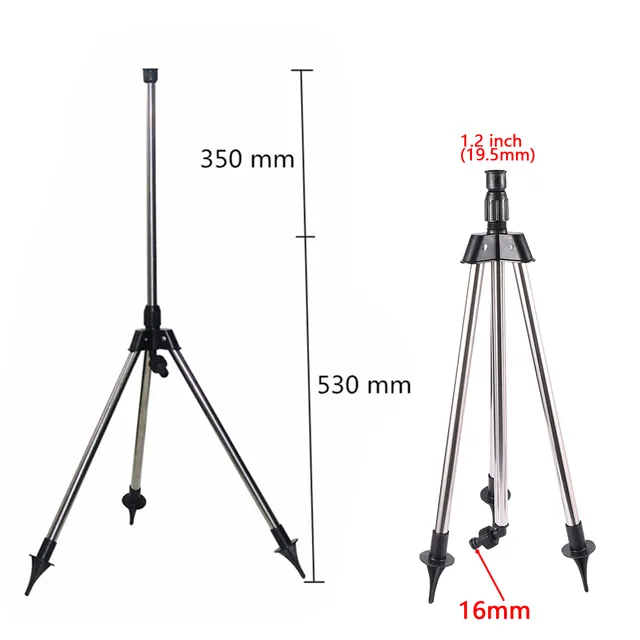 1/2"%20Garden%20Irrigation%20Stainless%20Steel%20Telescopic%20Tripod%20Height%20Adjustable%20Tripod%20Base%20With%2016mm%20Quick%20Connector%20-%20Image%204