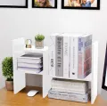 VTEC FURNITURE Desktop Organizer Office Storage Rack / Adjustable Wood Display Shelf / Book organizer. 