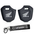 Honda Msx 125 Rebel 300 Wave 100 Grom Cb300 Cbr300 Silicone Motorcycles Accessories Keychain Key Case Keyring Cover Holder Shell Protecotor.