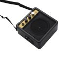 Mini Guitar Amplifier Amp Speaker 5W Supports Volume Tone Adjustment. 