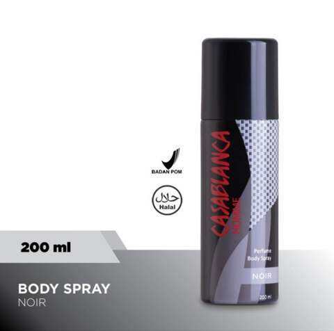 Casablanca body spray 200ml original 1PC(FROM MALAYSIA)