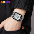 SKMEI Multi-Purpose Electronic Watch for Men and Women - Sports, Simplicity, and Waterproof Design - Model 1888 (Randomly Sending New and Old Versions). 