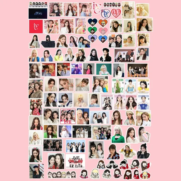 100pcs/set%20Kpop%20IVE%20Stickers%20Pack%20Ive%20Album%20Photocards%20Eleven%20Kpop%20Cute%20Girls%20Photo%20Sticker%20Fans%20Collection%20Gift%20Cartoon%20Labels%20-%20Image%203