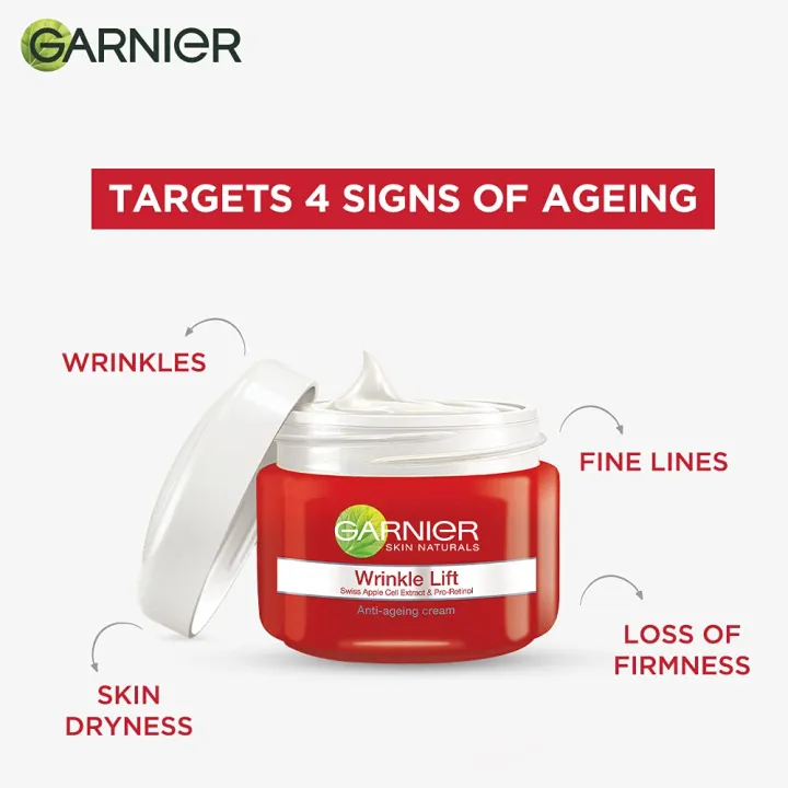 Garnier%20Wrinkle%20Lift%20Anti-Ageing%20Cream,%2018%20g%20-%20Image%202