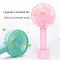 1200 MA Handheld Fan Portable Battery Version Charging Mini Small Fan Mute Big Wind Home Desktop Household Electric Small Fans. 