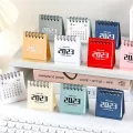 2023 Creative Digital Small Desk Calendar ins Style Mini Coil Office Desktop Ornaments Annual. 