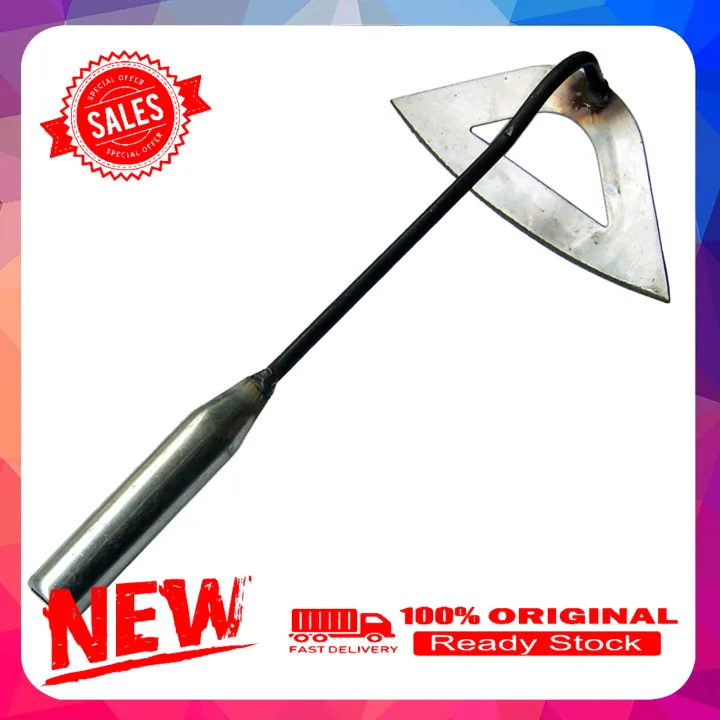 Hollow Hoe High Durability Anti-deform Iron Small Hoe Durable Edge Gardening Tools for Home