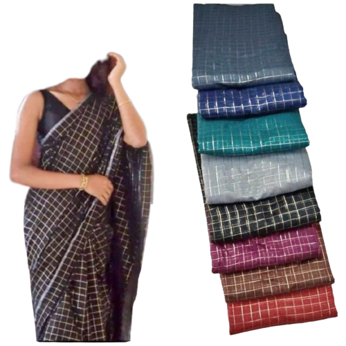Original%20Golden%20checks%20saree%20%20(Check%20cotton)%20-%20Image%202