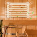 Sauna Room Air Vent Ventilation Grille Panel Louvers Sauna Room Accessories. 