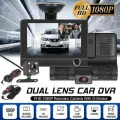Car Dash cam 3 Camera WDR Lens Video Car DVR Full HD 1080P. 