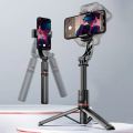 L19 Flexible Single Axis Stabilizer Wireless Remote Control Rotation Selfie Stick With Tripod Mobile Phone Gimbal. 