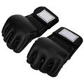 Half finger training gloves superb craftsmanship 1 pair of half boxing good padding gym men mail for kickboxing Sanda Muay. 