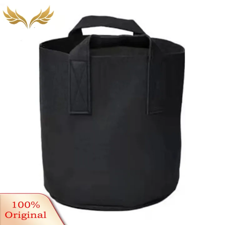 SuperRide Drainage Garden Bag Premium Breathable Grow Bags for Flowers Tomatoes Cubers Durable Felt Planting Pots with Handles Ideal for Gardens Felt Planting Bag