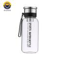 Oasis Stylish Water Container Premium Borosilicate Glass Water Bottle Bpa Free Leakproof Wide Mouth Drinking Kettle with Lid Heat-resistant Food Grade. 