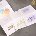 Foldable Writable Invitation Happy Birthday Cards Thank You Cards Party Accessories. 