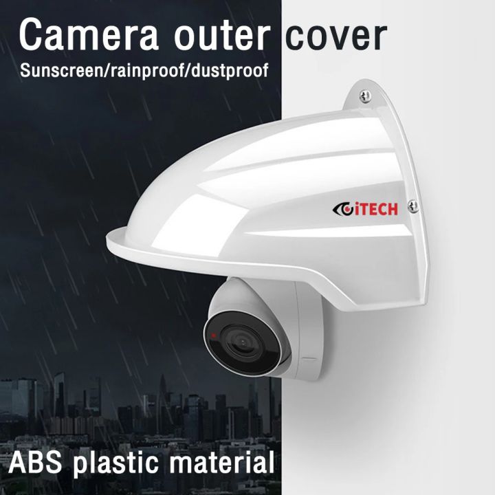 CCTV Protective ITECH Covers Shield Wall Waterproof Rainproof Cover Outdoor Dome Camera Protection Box Security Camera Protection Case