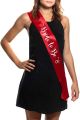 "Bride to Be" Sash - Bridal Shower Gift Bridal Sash Bachelorette Sash Wedding Sash Bride Accessories & Gifts (Red  with White Lettering). 