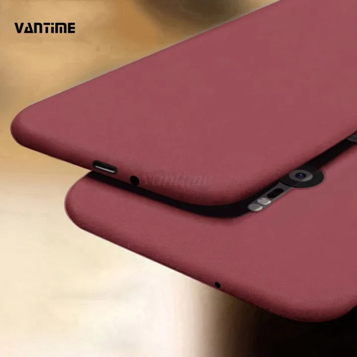 Vantime for Sony Xperia XZ2 Case Soft Sandstone Slim Matte Cover