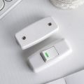 2pcs Cable Switches Plastic Boat Shape Switch Square Convenient Small Rocker Button Classic Light Switch Desk Light. 