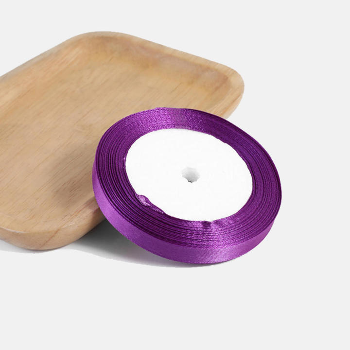 Silk material Satin ribbons Delicate 22 meters per roll 10mm width ...
