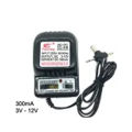 DC ELECTRICAL SOURCE 12V -  ADJUSTABLE POWER SUPPLY D/C POWER PACK PORTABLE MULTI VOLTAGE. 