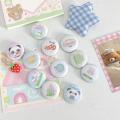 6Pcs Cute Cartoon Mini Cartoon Retro Button Badge Kawaii Kids Backpack Pencil Bag Handheld DIY Decorative Brooch Pin Accessories XIEGONG. 