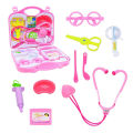 Doctor Kit Set Pretend Play - Kids Toy Medical Playset with Stethoscope, White Coat, Thermometer, and More - Children's Doctor Role Play Costume with Nurse Accessories - Pediatric Doctor Bag for Imaginative Fun. 