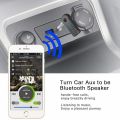 Bluetooth Audio Receiver 3.5mm AUX | Wireless Music for Car & Speakers 3.5mm Bluetooth AUX Receiver | Convert Wired Speakers to Wireless Bluetooth Audio Adapter 3.5mm | Phone to Speaker Wireless Connection. 
