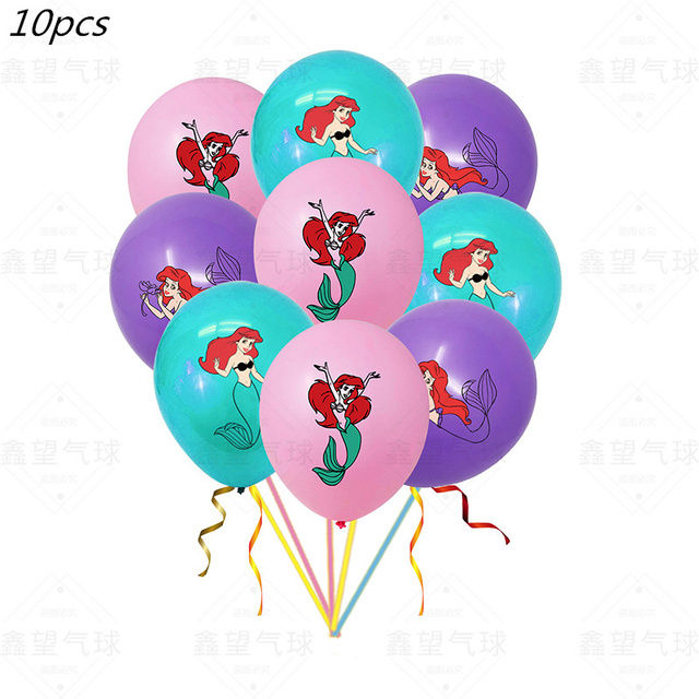 The%20Little%20Mermaid%20Princess%20Birthday%20Party%20Paper%20Cup%20Plate%20Tablecloth%20Balloon%20Banner%20Backdrop%20Decoration%20-%20Image%204