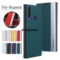 Dengfeierru Flip Stand Holder Phone Cover For Huawei P30 Lite P40 Mate 20 30 Hot Selling 40 60 Pro Y6P Y7P P Smart Y9 Prime 2019 Leather Plating Cases. 