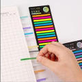 Rainbow Color Index Memo Pad Posted It Sticky Notes Paper Sticker Notepad Bookmark School Supplies Kawaii Stationery. 