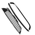 Front Hood Grille Heat Dissipation Weatherproof ABS+PP Front Bumper Grill UV Protection /Set for R55 R56 R57 R58 R59 S JCW. 
