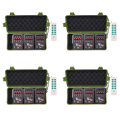 4X Firing System Machine 12 Cue Channel Cold Pyro Pyrotechnic Display Fuse Cracker Firework Artifice Cake Shell. 