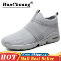 【ZIME】2021 NEW Sneakers for Men and Women Outdoor Sports Running Shoes for Men Lightable Lace-up Rubber Casual Shoes Men Big Size 36-48. 