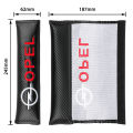 2pcs Carbon Fiber Seat Belt Covers Car Shoulder Pad Protection for Mini Cooper S One d F54 F56 F60 R56 R60. 