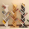 Wooden Bookshelf, Tree Bookshelf, Book Stand For Home, Bookshelf Decor Holder. 