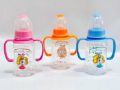 Algo Plastic Feeding Bottle with Handle - Nipple Free - 150ml Medium size / Baby Feeding Bottles. 