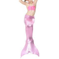 3pcs Girls Mermaid Swimsuit Summer Mermaid Tail Tops Panties Bikini Swimwear Three-piece Set. 