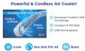 Arctic Air Freedom Personal Air Cooler - Portable 3-Speed Neck Fan, Hands-Free Wearable Design, Lightweight, Cordless And Rechargeable. 