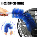 46CM Fan Brush Bendable Microfibre Duster Household Dust Remover Clean Brush for Air-conditioner Furniture Car Cleaner. 