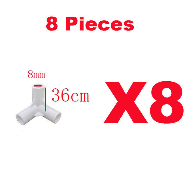 3%20Way%20White%20Pvc%20Tent%20Feet%20Corner%20Center%20Connector%20Pvc%20Straight%20Elbow%20Tee%20Connector%20Plastic%20Joint%20Diy%20Wardrobe%20Tent%20Fittings%20-%20Image%204