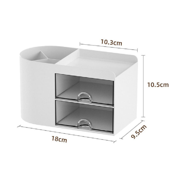 Pen%20Holder%20With%20Drawer%20Multifunction%20Desktop%20Organizer%20Stationery%20Storage%20Box%20Fugar%20-%20Image%202