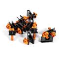 【Red】 M5 5mm Fairing Body Bolt Kit Screw Spire Speed Fastener Clip Nut Universal Mounting 4 Colors Optional HOT. 
