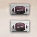 Acrylic Football Display Case Sports Collectibles Display Storage Rack. 