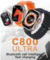 New T800 Ultra / C800 ULTRA 2 1.99'' Full Screen Series 8 Waterproof Smart Watch 6 Month Warranty Bluetooth Call Heart Rate Monitor Smart Watch For Men And Women. 