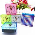 Alarm Clock Analog Clock Mini Cute Metal Small Creative Student Clock Alarm Clock Table Clock for Men and Women in Daraz Flyer. 